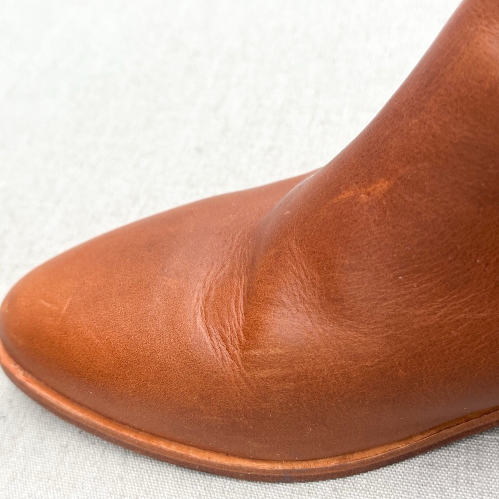Nisolo Chestnut Leather Ankle Booties - Picture 10 of 14